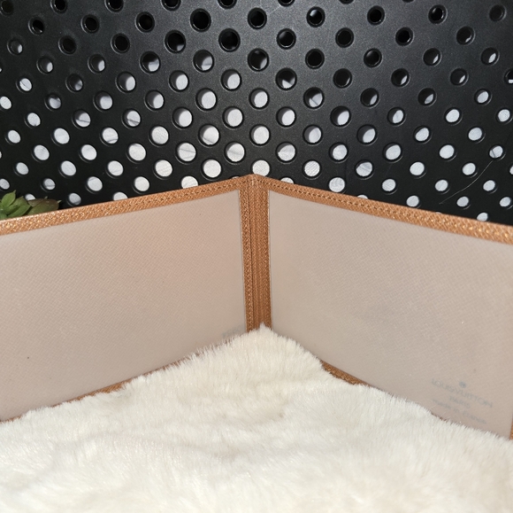 Louis Vuitton Brown Tiagre Leather Card Holder ID Wallet Case - Picture 2 of 7